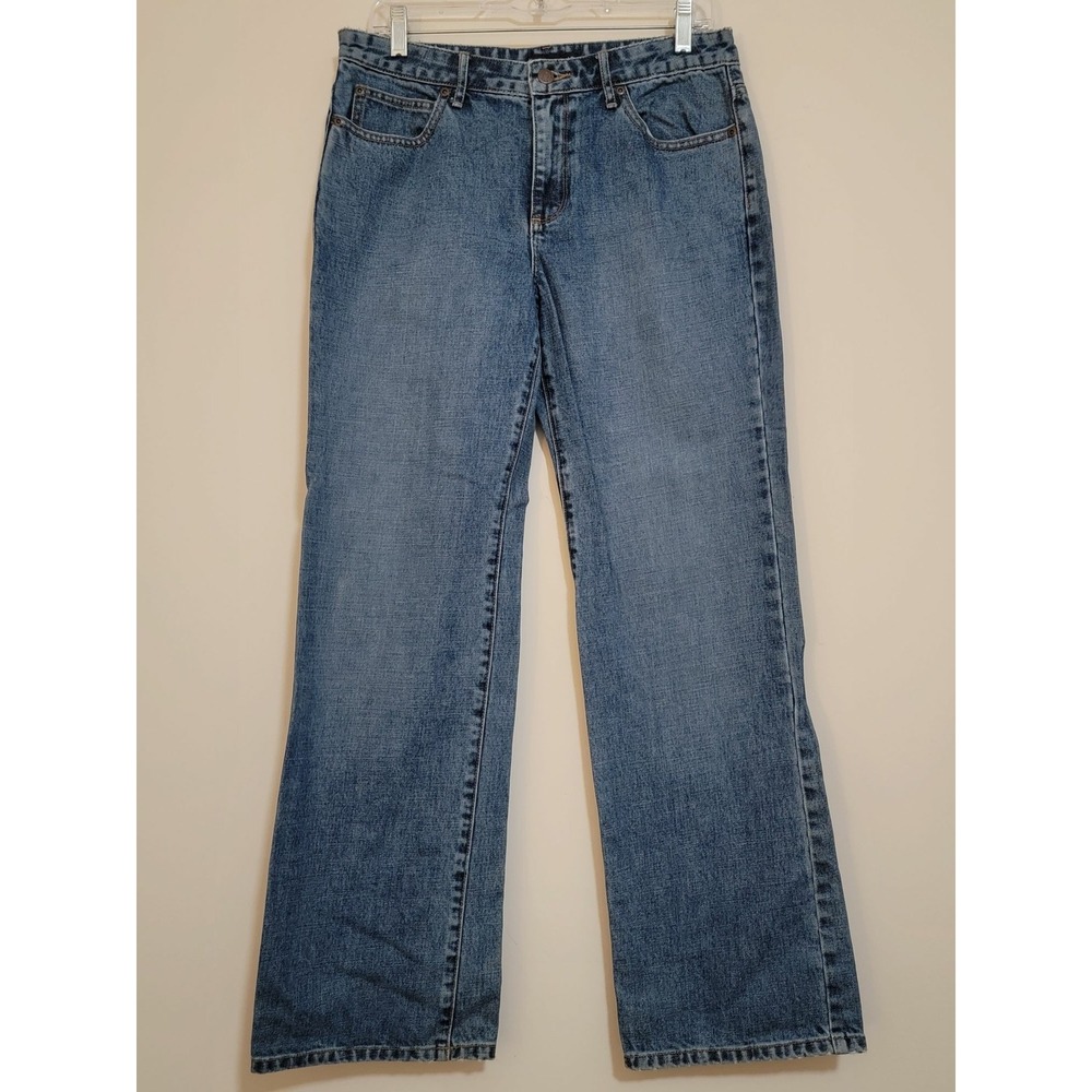 J Crew Womens Size 6 StraightJeans Medium Wash Denim Pants